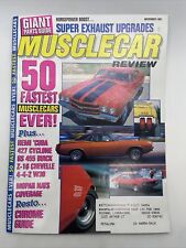 NOVEMBER 1991 MUSCLECAR REVIEW MAGAZINE HEMI CUDA, 427 CYCLONE, GS 455 BUICK picture