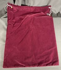 ✨Vintage A. Rifkin Specialty Felt Money Coin Bag Burgundy 17.5” X 13.75”✨ picture