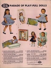 1961 PAPER AD COLOR Ideal Betsy Wetsy Walking Patti Doll Bye Baby Susan Carol  picture