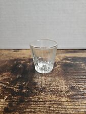 Vintage Federal Glass Ribbed Shotglass picture