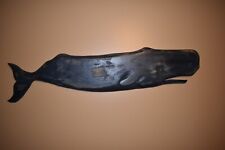 NEW: 37 inch Hand Carved Whale wall decor picture
