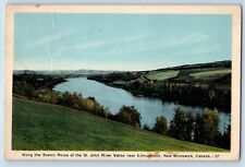 New Brunswick Canada Postcard Scenic Route St. John River Valley Near Edmundston picture