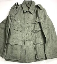 WWII GERMAN M1942 M42 WOOL COMBAT FIELD GREY TUNIC-LARGE picture