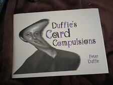 Duffie's Card Compulsions Published by Richard Kaufman HC DJ 1st Edition picture