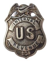 Antique Internal Revenue Badge Obsolete United States US IRS 1930's 2.5
