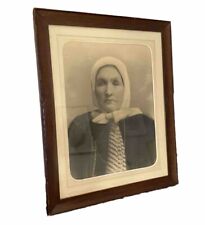 Antique Judaismus Overpainted Signed Antique Photo  1860 picture
