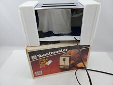 1970's Toastmaster B719 Toaster Chrome 2 Slice Slot Made in USA NEW NIB Vintage picture