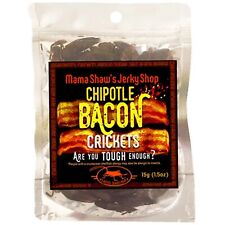 CRICKETS Chipotle Bacon flavor edible insects bred for human consumption picture