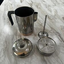 Vintage Revere Ware Coffee Percolator 1801 Copper Clad Bottom Complete picture
