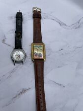 2 Vintage Lorus Mickey Mouse Watches picture