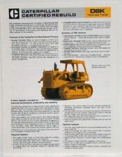 1986 Caterpillar D8K Track-Type Tractor Sales Spec Folder picture