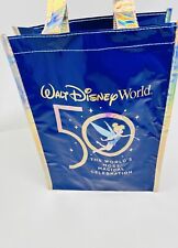 WDW 50th Anniversary Small Reusable Shopping Bag Tinker Bell Walt Disney World picture