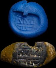 VERY RARE Iron Age Holyland Seal Ring HEBREW Letters VERY CLEAR Antiquity w/COA picture