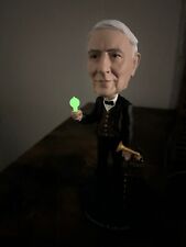 *Rare* - Thomas Edison Bobblehead Glow In Dark Lightbulb Phonograph  picture