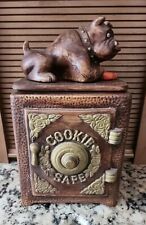 Vintage CALIFORNIA ORIGINALS English Bulldog Cookie Safe Dog Treat Jar  picture