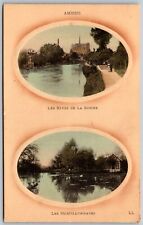 Vtg Amiens France Les Rives De La Somme Les Hortillonnages 1910s View Postcard picture