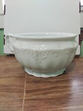 Vintage C.P.Marquett Co. White Ironstone China Porcelain Ceramic Chamber Pot picture