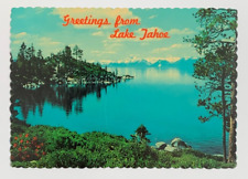 Greetings from Lake Tahoe California and Nevada's Most Beautiful Lake Postcard picture
