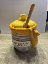 Vintage 90’s Disney Treasure Craft Winnie the Pooh Honey Jar picture