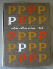 1963 Calvin College Prism yearbook Grand Rapids Michigan VGC picture