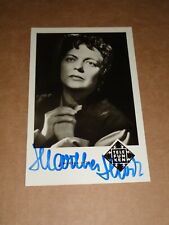 Martha Modl (Opera) 5 x 3 mid 1960s Telefunken Photocard (Hand Signed) picture