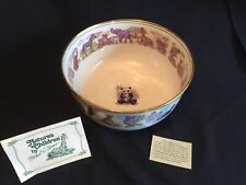 NATURE’S CHILDREN By Michael Adams Thornberry’s China Baby Animals Serving Bowl picture