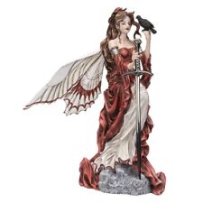 PT Nene Thomas Fairy with Raven Letter Opener Figurine Statue picture