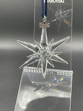 Swarovski Crystal 2005 Annual Snowflake Star Christmas Holiday Ornament 680502 picture
