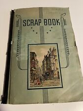Scrapbook late 1930s, early 1940s cards newspaper articles more  picture