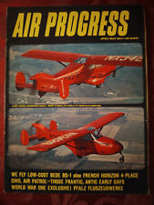 AIR PROGRESS Magazine April May 1964 Terry O'Neill Waco Aristocraft Bede BD-1 picture