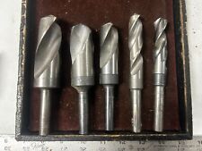 MACHINIST KnyBx  TOOLS  LATHE MILL Machinist Lot of Deming Drills picture