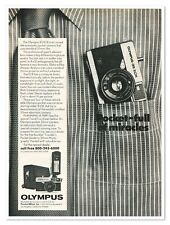 Print Ad Olympus 35 ECR Camera Pocket-Full Memories Vintage 1972 Advertisement picture
