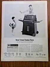 1966 Tonka Firebowl Barbecues Grille Ad New from Tinka Toys for the Biggest Kid picture