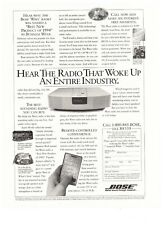 1997 Bose Radio that Woke Up Entire Industry Vintage Print Advertisement picture
