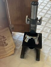 Bushnell 90-5040 Microscope With Original wood box, Key And Instruction Manual picture