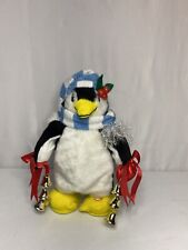 Rare Gemmy Christmas Penguin Animated Singing Plush Jingle Bell Rock “Tested” picture