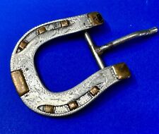 Ranger Style Horse Shoe Design Replacement Small Dress Belt Buckle by Renalde picture