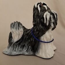 Ron Hevener Limited Edition numbered Shih-Tzu Dog Figurine picture