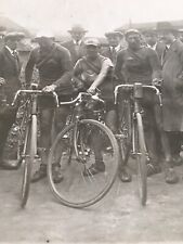 CYCLING BIKE VINTAGE PHOTO CIRCA 1930 RACE Photographer G Babey Epinal picture