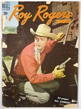 Roy Rogers Comics #24 - $0.10 Dell Pub., Dec. 1949 - 52 pages, Photo Cover - GD picture