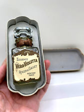 Lovely Antique perfume bottle w/box. Vera Violetta by Roger & Gallet.  Later ED picture