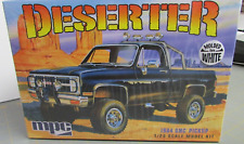 MPC 1984 GMC PICKUP 4X4 TRUCK DESERTER 1:25 Scale Model car Kit NEW SEALED MINT picture