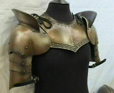 Halloween Medieval Antique Cosplay Neck Guard Warrior Shoulder & Gorged Armor picture