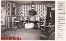 Postcard RPPC Lobby Fairweather Inn Historic Virginia City Montana  picture