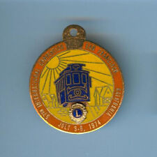 Lions Club Pins - International Convention Medal 1974 San Francisco picture