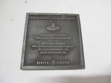 Vintage GE General Electric Paperweight 1949-1982 Pioneering a New Industry picture