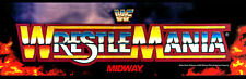 WWF Wrestlemania Arcade Marquee/Sign (26
