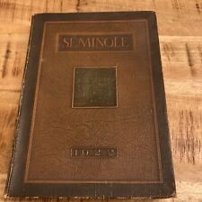 Vintage Rare 1922 UNIVERSITY OF FLORIDA Seminole Yearbook 100 YEARS OLD GATORS picture