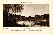 Collotype of Painting by J. B. Corot The Louvre Paris France Postcard c1910s picture