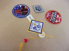 LOT of 4  Boy Scout Cub Scout patches badge Bobcat Popcorn Military 2011 2012 picture